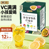 贡苑花果茶 金桔柠檬片百香果茶100g【富含VC】独立小包装冷泡花草茶