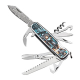 汉道多功能刀具户外装备折叠小刀多用组合剪刀车载应急工具 机车