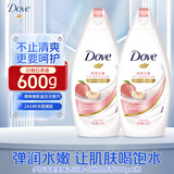 多芬多芬白桃白茶黄瓜绿茶沐浴露夏季夏天清爽沐浴乳保湿滋润泡泡丰富 白茶桃香300g*2