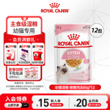 皇家猫粮 猫罐头猫零食猫湿粮宠物进口成猫主食软包罐头 通用粮 幼猫啫喱肉冻85gX12袋