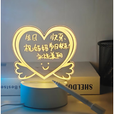 OIMG生日礼物女生母亲节520送女友妈妈女孩男生给女朋友的小创意实用 爱心 (三色变光 ) 带礼盒礼袋