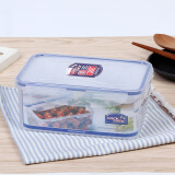 乐扣乐扣（LOCK&LOCK）塑料保鲜盒密封便当盒饭盒冰箱收纳盒食品储物盒餐盒1.4L