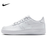 耐克NIKE女大童空军一号AF1 新年礼物 运动鞋DH2920-111白36.5