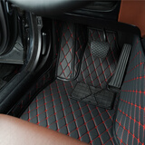 异特达正主驾驶脚垫 适用于大众迈腾帕萨特朗逸高尔夫速腾宝来途观探岳 黑色红线 主驾驶单片脚垫