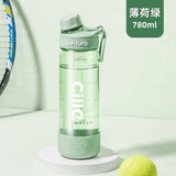 希乐Tritan大容量塑料水杯男女士健身吸管杯学生运动水杯便携随手杯子