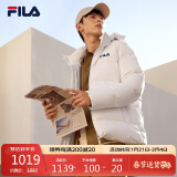 FILA 斐乐官方男子羽绒服冬季时尚休闲连帽保暖上衣外套