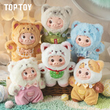 TOP TOY GGbond猪猪侠猪咪系列搪胶毛绒盲盒公仔女生儿童生日礼物 端盒（内含6个）