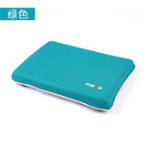 知梦人（zhimengren）记忆棉小学生坐垫凳子卡通椅子加厚长方形教室宿舍椅垫舒适屁股垫 绿色 【学生凳】34*24*4cm 双搭扣