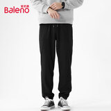 班尼路（Baleno）休闲裤男冬季雪尼尔加绒束脚男士长裤潮流日系显瘦百搭青少年裤子