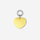 CASETIFY【新品上市】挂链/挂扣/钥匙圈/包挂 手机链 钥匙扣 适用于部分手机壳或其他饰品 膨膨爱心(郁香黄)