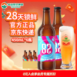 泰山啤酒泰山原浆啤酒28天鲜9度倒标全麦芽酿造啤酒整箱450ml*6瓶 450mL 6瓶 整箱装