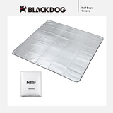 black dog黑狗户外铝膜防潮垫露营地垫打地铺睡垫野餐便携 加厚2.4m*2.4m