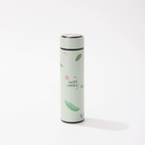 SCDADU保温杯水杯304男女水杯圣诞礼物学生时尚网红可爱创意 青色叶子普通 450ml 500ml
