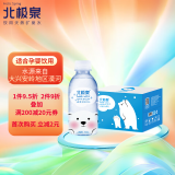 北极泉天然矿泉水适合孕妇宝宝儿童饮用冲奶粉水350ml*12瓶 整箱装