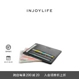 INJOYLIFE男士小钱包短款2022新款真皮钱夹驾驶证皮夹创意学生 黑色