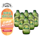 宾得宝（Bundaberg）含气青柠汁饮料375ml*6玻璃瓶装 澳州网红发酵果汁气泡水特调酒水