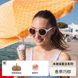 OLIVIO&CO宝宝墨镜【25年新系列】儿童墨镜男女童太阳镜防紫外线UV偏光镜 25新款-香草巧棕【12岁+】椭圆