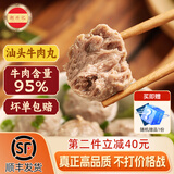 潮兴记 正宗汕头牛丸套餐 95%牛肉含量 不含猪肉火锅丸料 空气炸锅食材 汕头牛肉丸500g汕头牛筋丸 500g