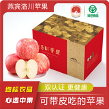 燕宾 值得您信赖的种植者 YB-YUANSHENGTAI【地标农品】洛川苹果陕北红富士苹果产地直发时令苹果脆甜多汁 果径75~79㎜【燕宾心选】12颗