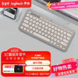 罗技（Logitech）时尚系列 K380 键盘 蓝牙办公键盘 无线键盘 女友 便携超薄键盘 笔记本键盘 烟云灰