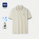 HLA海澜之家短袖POLO衫男25撞色凉感大码翻领短袖男夏季