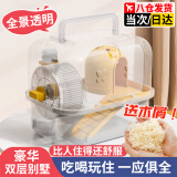 仓鼠笼子双层全透仓鼠别墅带跑轮水壶仓鼠窝躲避屋玩具仓鼠 鼠笼豪华款黄色双层送加量装木屑