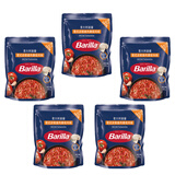 百味来 Barilla意大利面酱250g*5包意面意粉调味披萨酱拌饭家用烘焙酱料 【意式猪肉蘑菇风味*5包】