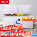 澳柯玛（AUCMA）560升家用商用大容量冰柜 卧式囤货大冰箱 冷藏冷冻转换单温顶开门冷柜 BC/BD-560TC 以旧换新