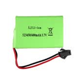 双鹰玩具充电电池组 USB充电线 电动遥控车水枪充电器配件 3.7V 方形电池一块