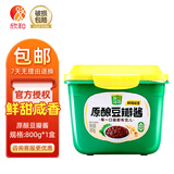 六月鲜葱伴侣甜面酱500g装家用甜酱老北京烤鸭炸酱面豆瓣酱黄豆酱 豆瓣酱800g*1盒