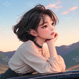 美女头像壁纸一分钟内发货一毛钱壁纸素材手机壁纸0.1元静态图片治愈壁纸情侣头像朋友圈图片素材聊天背景