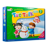 Tot Talk Pack 3朗文培生3-6岁幼儿英语教材 书本+练习册+3本绘本+dvd软件+手机端软件