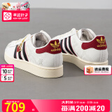 阿迪达斯 （adidas）三叶草男鞋女鞋2025春季新款情侣金标贝壳头运动时尚潮流休闲板鞋 CNY新年款/蛇年限定/贝壳头 42