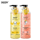 SNOOPY史努比花瓣沐浴露家庭装 青少年身体清洁 香氛沐浴露中学生沐浴液  沐浴露500ml*2（玫瑰+栀子花）
