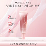 美肤宝轻妆防晒小粉管5g淡斑遮瑕高倍素颜霜SPF50+女化妆品