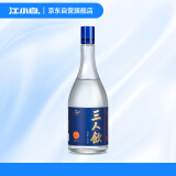 江小白 三人饮 清香白酒 46度 500mL 单瓶 口粮酒粮食酒