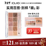 珂莱欧（CLIO）眼影盘星沙10色不晕染0.7g*10大地色纯欲氛围哑光09 礼物送女友