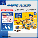 麦斯威尔（Maxwell House）奶香速溶咖啡粉60条 进口 三合一奶咖0反式脂肪酸共780克新老随机