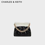 CHARLES&KEITH链条单肩腋下托特包流浪包包女包女友生日情人节礼物CK2-20671559 【M号】Multi综合色 M