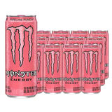 可口可乐魔爪 Monster能量型维生素饮料 粉魔爪百香果番石榴330ml*12