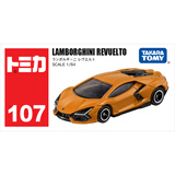 多美卡TOMY合金小汽车模型儿童玩具红白盒107号兰博雷韦尔托917168