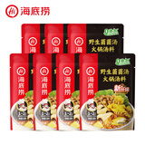 海底捞 火锅底料调味料 家庭聚会 一料多用 【7连包】一人食野生菌菌汤100g