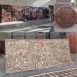 定制玻璃钢浮雕  大型校园文化人物壁画  锻铜铸铜仿铜浮雕 浅棕色 定制 定制非实价