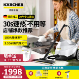 KARCHER蒸汽拖把家用速热多功能蒸汽清洁机高温高压杀菌率99.99%洗地机扫地机器人吸尘器伴侣SC3 SC3+WV1擦窗机