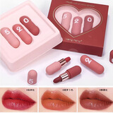 韩泊莉奥迪口红套装520哑光迷你胶囊口红套装情人节小仙女口红小样试用 