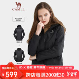 骆驼（CAMEL）户外羽绒冲锋衣男女三合一可拆卸滑雪服户外旅游外套 A9W11a8126