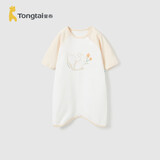 童泰（TONGTAI）婴儿睡袍四季睡衣儿童家居内衣护肚睡袋TS41C218-DS卡其73cm