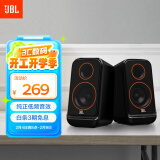 JBL PS3500 蓝牙音箱台式电脑桌面音响多媒体音箱/音响低音炮男士男生生日礼物实用小音箱 黑色