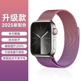 WITGOER表带【德国品质】适用苹果手表apple watch米兰尼斯iWatch/s9/8/7ultra2钢带磁吸金属男女se不锈钢