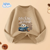 班尼路男童毛衣秋冬款儿童保暖半高领针织上衣大童冬装打底衫内搭毛线衣